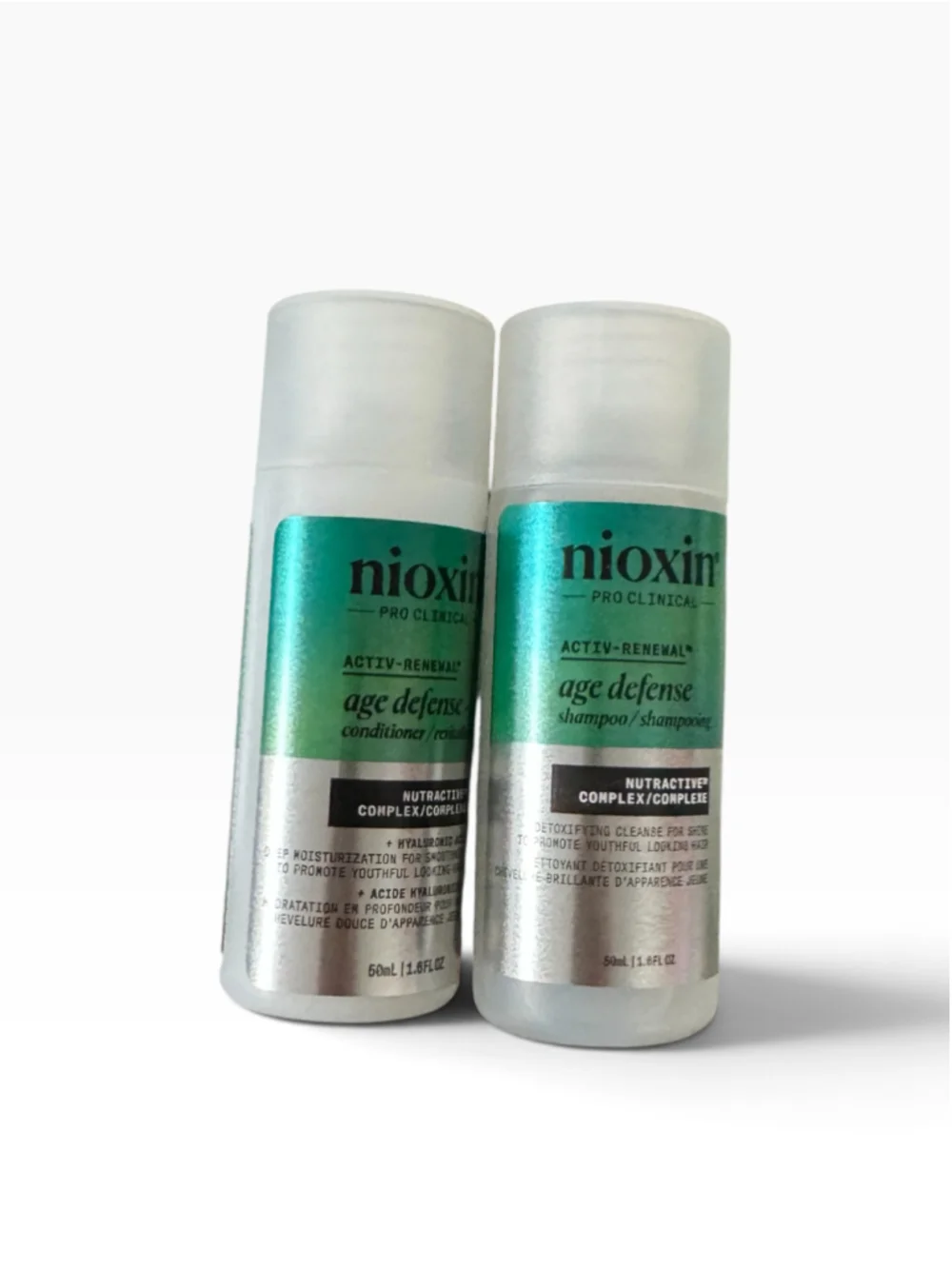 Nioxin ProClinical Shampoo & Conditioner Travel Set, Activ-Renewal Age Defense